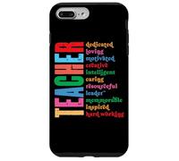 Enseignant Dédié Aimer Motivé Créatif Intelligent Coque pour iPhone 7 Plus/8 Plus