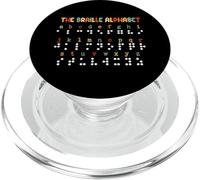 Enseignant en Braille malvoyants VIT The Braille Alphabet PopSockets PopGrip pour MagSafe