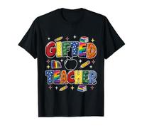 Enseignant en Cadeau pour Enseignant Arc-en-Ciel T-Shirt Graphique avec Valeur