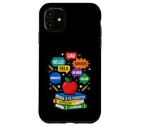 Enseignant ESL Bonjour Langues Multilingue Prof Coque pour iPhone 11