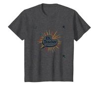 Enseignant ESL : Changer des Vies Un Mot à la Fois T-Shirt, Enfant, Chiné Foncé, 4 Ans