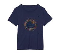 Enseignant ESL : Changer des Vies Un Mot à la Fois T-Shirt, Femme Grandes Tailles, Bleu Marine, 2X