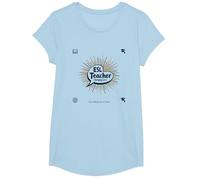 Enseignant ESL : Changer des Vies Un Mot à la Fois T-Shirt, Fille, Bleu Céleste, L