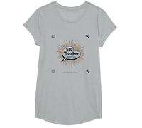Enseignant ESL : Changer des Vies Un Mot à la Fois T-Shirt, Fille, Gris Chiné, S