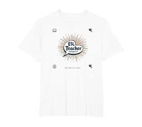 Enseignant ESL : Changer des Vies Un Mot à la Fois T-Shirt, Homme Grandes Tailles, Blanc, 4X Tall