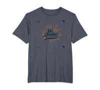 Enseignant ESL : Changer des Vies Un Mot à la Fois T-Shirt, Homme Grandes Tailles, Bleu Chiné, 6X Tall