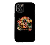 Enseignant français rétro Arc-en-Ciel Coque pour iPhone 11 Pro