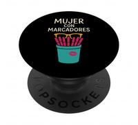 Enseignant Latina Éducateur bilingue Espagnol Patrimoine Empower PopSockets PopGrip Adhésif