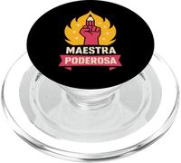 Enseignant Latina Éducateur bilingue Espagnol Patrimoine Empower PopSockets PopGrip pour MagSafe