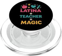 Enseignant Latina Éducateur bilingue Espagnol Patrimoine Empower PopSockets PopGrip pour MagSafe