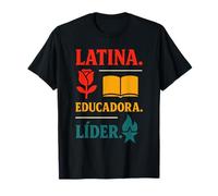Enseignant Latina Éducateur bilingue Espagnol Patrimoine Empower T-Shirt