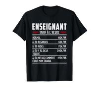 Enseignant Métier Idée Cadeau Humour pour Enseignant T-Shirt Graphique avec Valeur