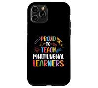 Enseignant multilingue Langue linguiste Enseignement ESL Coque pour iPhone 11 Pro