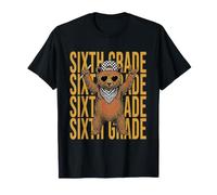 Enseignant Ours de sixième année pour la rentrée Scolaire T-Shirt