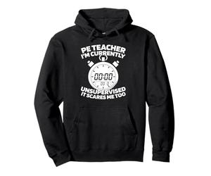 Enseignant Professeur D'éducation Physique Sweat à Capuche