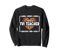 Enseignant TVI Education Spéciale Enseignant Déficient Visuel Sweatshirt