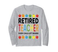 Enseignante à la Retraite Chaque Enfant laissé pour Compte Manche Longue