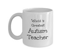 Enseignante Spécialisée En Autisme Tasses Porcelaine Tasse Drôle Tasse À Café 330Ml Pour Lait Collègue Thé