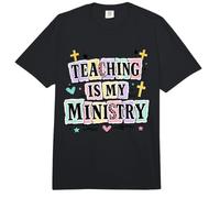 Enseignants chrétiens pour Femmes - Style de Note de rançon Amusant des étudiants Comfort Colors Adult Heavyweight T-Shirt