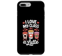 Enseignants Saint Valentin J'aime ma Classe A Café au Lait Coque pour iPhone 7 Plus/8 Plus