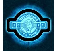 Enseigne Au Néon De Studio D’enregistrement Personnalisée, Enseigne Lumineuse De Studio D’enregistrement, Décor Mural LED De Studio D’enregistrement, Néon Mural D’art De Studio D’enregistrement