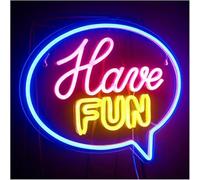 enseigne au néon Lettres colorées Intérieur Luminaires Amusez-vous Avec Les Néons Pour Fêtes, Cafés