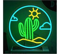 Enseigne au néon Pour lampe au néon, emprunt pour cactus pour enseigne