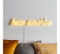 Enseigne Effet Néon Hello Sunshine