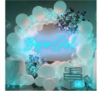 Enseigne lumineuse au néon D'Ambiance Apaisante Lampe Lumières Au Néon À Luminosité Réglable Boy Or Girl Panneau(A)