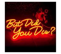 enseigne lumineuse au néon D'Ambiance Apaisante Lampe mais Êtes-Vous Mort Enseigne Au Néon Décor À La Maison pour Chambre Salle