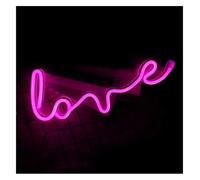 enseigne lumineuse au néon Enseigne lumineuse néon « Amour pour » pour chambre, mariage, Saint-Valentin, anniversaire, fêtes
