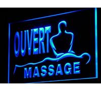 Enseigne Lumineuse j185-b OUVERT Massage Shop OPEN Decor Neon Light Sign