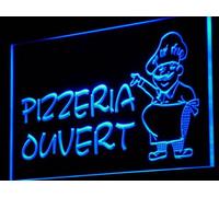 Enseigne Lumineuse j188-b Pizzeria Ouvert OPEN Pizza Shop Neon Light Sign