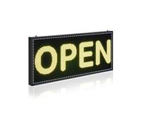 Enseigne Lumineuse LED Programmable 99x41.2cm Noir Bluetooth IP65