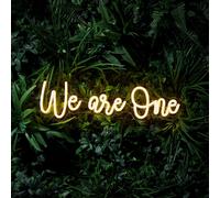 Enseigne Lumineuse Néon “We Are One”