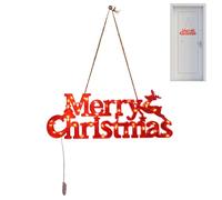 Enseigne Lumineuse Noël en Forme de Lettre - Décorations d'Extérieur pour Arbre de Noël de Jardin,Lanterne Décorative Fête pour Intérieur Extérieur Rassemblements Festival