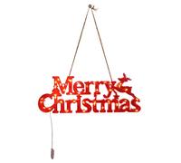 Enseigne Lumineuse Noël en Forme de Lettre - Décorations d'Extérieur pour Arbre de Noël de Jardin,Lanterne Décorative Fête pour Intérieur Extérieur Rassemblements Festival