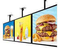 Enseigne Lumineuse Pour Cinéma - LED Haute Luminosité, Profil Ultra-Mince, Rotation Verticale/Horizontale, Fixation Murale/Pendentif Pour Salles De Spectacle(3PCS,60 * 70cm)