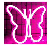 Enseigne lumineuse Veilleuse néon papillon pour la maison, mariage ou chambre(Neon8)