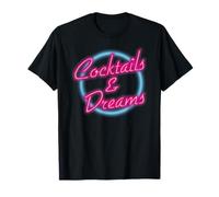 Enseigne néon Cocktails and Dreams T-Shirt