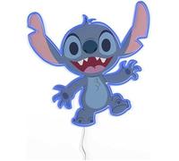 Enseigne néon LED - YELLOWPOP - Stitch - Économe en énergie - Installation facile - 27,8 cm