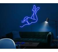 Enseigne néon pour femme, décoration murale, corps de femme