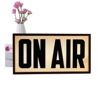 Enseigne Vague - Décoration Pour Studio D'enregistrement | Lightbox Éclairage Environnemental Lampe de Bureau LED, Studio LED Lumineux Décoratif, Montage Mur Lumières Décoratives Table