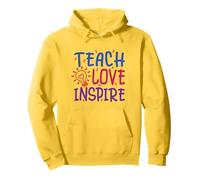Enseignement, amour, inspiration, enseignant, rentrée scolaire Sweat à Capuche