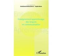 Enseignement/apprentissage des langues et contextualisation - Abdelhamid Belhadj Hacen - L'harmattan - broché - Essai