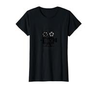 Enseignement de la caméra Lumineuse : Cadeau éducateur inspiré d'Hollywood T-Shirt, Femme, Noir, L