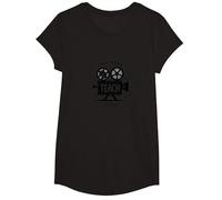 Enseignement de la caméra Lumineuse : Cadeau éducateur inspiré d'Hollywood T-Shirt, Fille, Noir, M