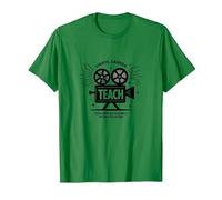 Enseignement de la caméra Lumineuse : Cadeau éducateur inspiré d'Hollywood T-Shirt, Homme, Vert Kelly, XL