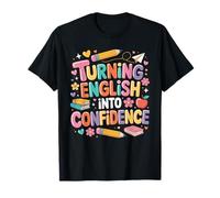 Enseignement de la Langue pour enseigner la Confiance en Anglais T-Shirt