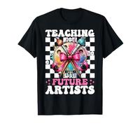 Enseignement des futurs Artistes Art Professeur écolière Maman Coquette T-Shirt